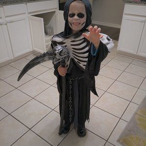 child Grim Reaper costume